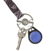 Nite Ize - Karabinerhaken mit Schlüsselband Medallion™ Key Lanyard - Stahl - Silber/Schwarz - MKL-11-R3