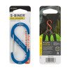 Nite Ize - S-Biner® Aluminium Doppelkarabiner #4 - Blau - SBA4-03-R6