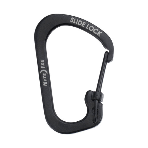 Nite Ize - SlideLock Karabiner #2 - Schwarz - CSL2-01-R6