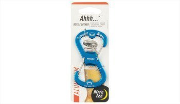 Nite Ize - S-Biner Ahhh Bottle Opener - Blue - SBOA-03-R6