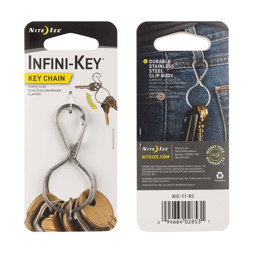 Nite Ize - Infini-Key - Stainless - KIC-11-R3