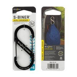 Nite Ize - S-Biner #4 - Black - SB4-03-01