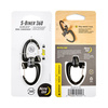 Nite Ize - Karabiner S-Biner 360 SlideLock Dual Carabiner #3 - Schwarz - SBLR3-01-R3