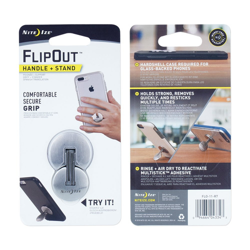 Nite Ize - FlipOut® Handle + Stand - Edelstahl - FLO-11-R7