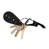 Nite Ize - Carabiner with Tool Set DoohicKey ClipKey Tool - Steel - Black - KMTCK-01-R3