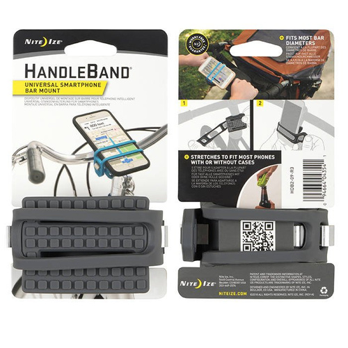 Nite Ize - HandleBand&reg; Universal Smartphone-Halterung - Grau - HDB2-09-R3