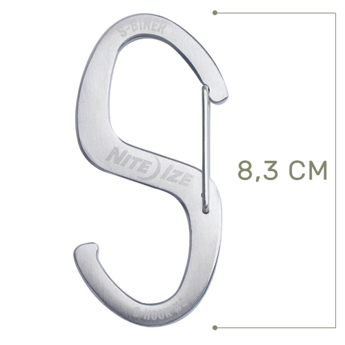 Nite Ize - S-Biner® Hook 'N Hold™ - Edelstahl - SBH-11-R6