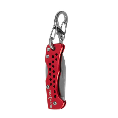 Nite Ize - DoohicKey Schlüsselanhänger-Messer - Rot - KMTK-10-R7