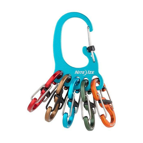 Nite Ize - BigFoot Locker KeyRack Aluminum - Assorted - KLKBFA-03-R6