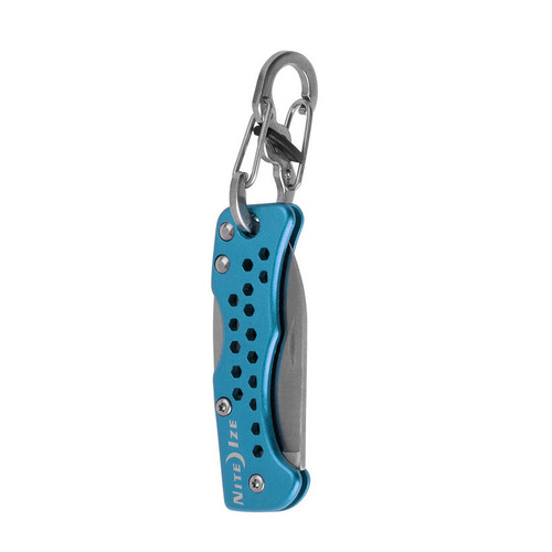 Nite Ize - DoohicKey Schlüsselanhänger-Messer - Blau - KMTK-03-R7