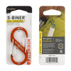 Nite Ize - S-Biner&reg; Aluminium-Doppelkarabiner #3 - Orange - SBA3-19-R6