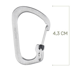 Nite Ize - SlideLock Karabiner #2 - Rostfrei - CSL2-11-R6