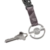 Nite Ize - Karabinerhaken mit Schlüsselband Medallion™ Key Lanyard - Stahl - Silber/Schwarz - MKL-11-R3