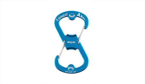 Nite Ize - S-Biner Ahhh Bottle Opener - Blue - SBOA-03-R6