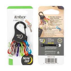 Organizer do kluczy Nite Ize KeyRack S-Biner KRK2-01-R6