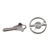 Nite Ize - Carabiner Medallion Key - Steel - Silver - MKC-11-R3