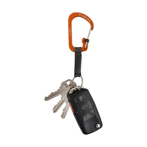 Nite Ize - SlideLock® Key Ring Aluminum - Orange - CSLAW3-19-R6