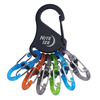 Nite Ize - Plastic S-Biner KeyRack Locker - Black - KLKP-01-R3