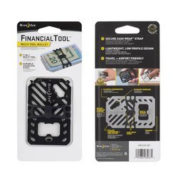 Microtool Nite Ize FinancialTool Portfel na karty płatnicze Czarny FMT2-01-R7