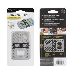 Microtool Nite Ize FinancialTool Portfel na karty płatnicze Stalowy FMT2-11-R7