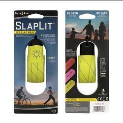 Opaska LED Nite Ize SlapLit LED Slap Wrap Ver.2 Neon Żółta SLP2-33-R3