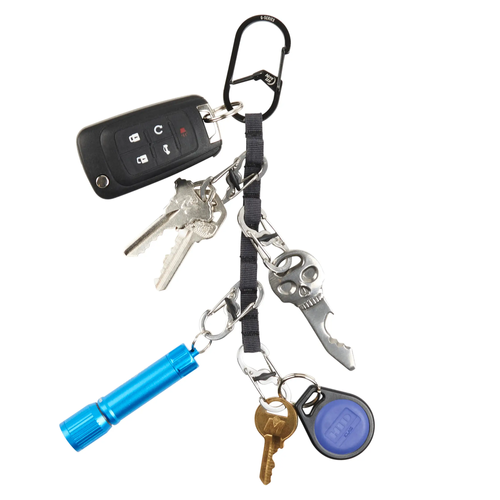 Karabińczyk Nite Ize GearLine Mini Key Organizer Stalowy Czary GLMK-A1-R3