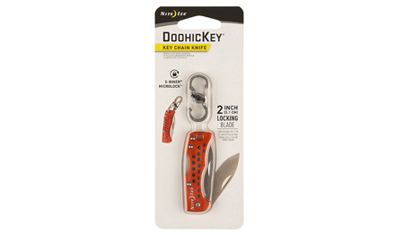 Nożyk brelok Nite Ize DoohicKey Key Chain Knife Pomarańczowy KMTK-19-R7