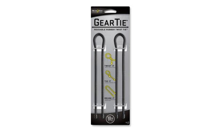 Troki Nite Ize Gear Tie 18" Czarny 2Pack GT18-2PK-01