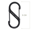 Nite Ize - Carabiner S-Biner #2 - Black - SB2-03-01